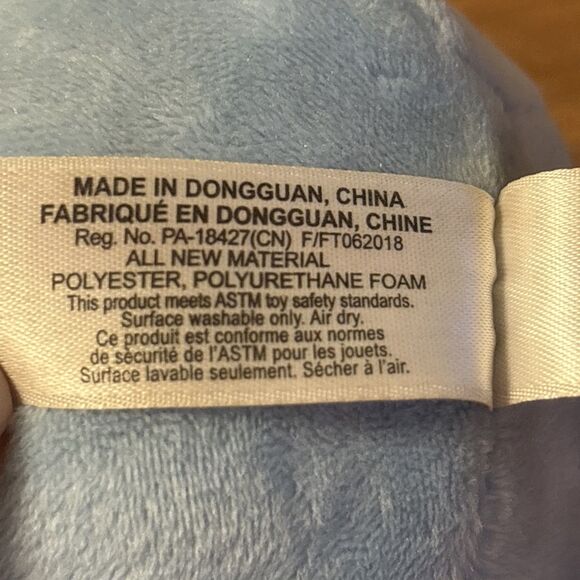 Squeezamals 2018 Series 2 Blue Unicorn Ball Plush Beverly Hills Teddy Bear Co. - Picture 6 of 8